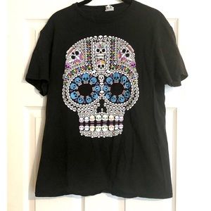 Sugar Skull Graphic T-shirt